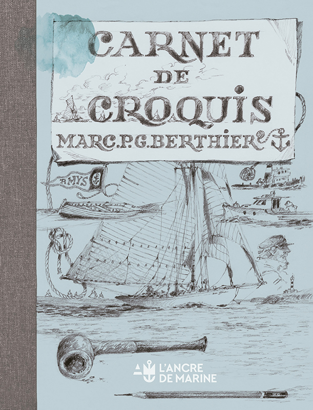 Carnet de croquis de Marc PG Berthier