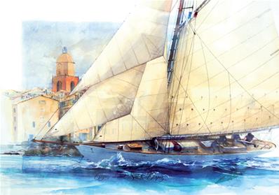Tigris, devant Saint Tropez